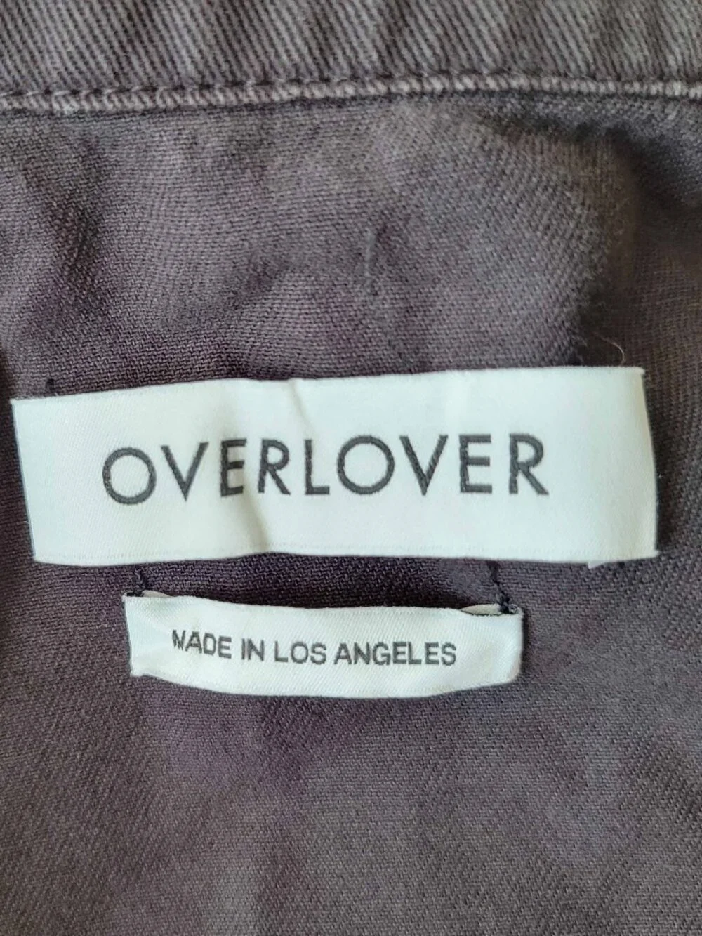 Overlover Montana Black Jumpsuit Long Sleeve Cotton Women’s S - Picture 7 of 9